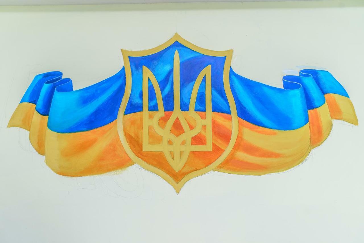 Globus Lipki Hostel Kiev Luaran gambar